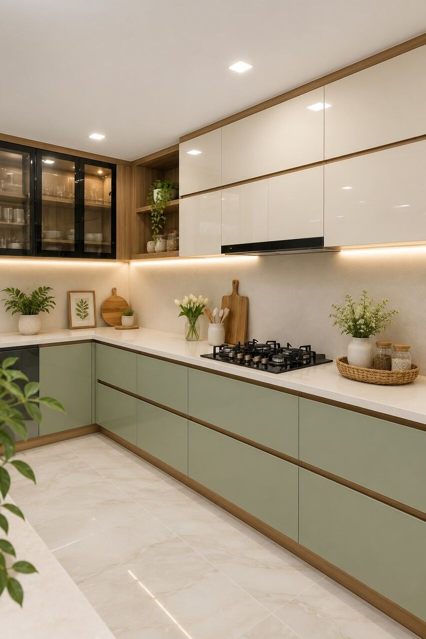 New Delhi, Construction, Customized Modular Kitchen Design In Delhi NCR