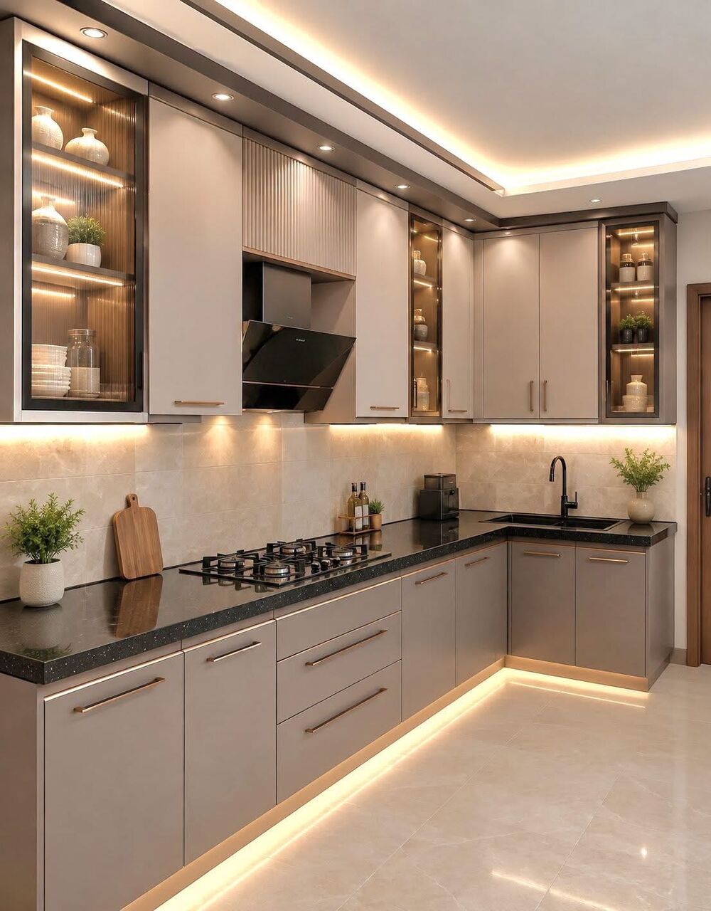 New Delhi, Construction, Customized Modular Kitchen Design In Delhi NCR