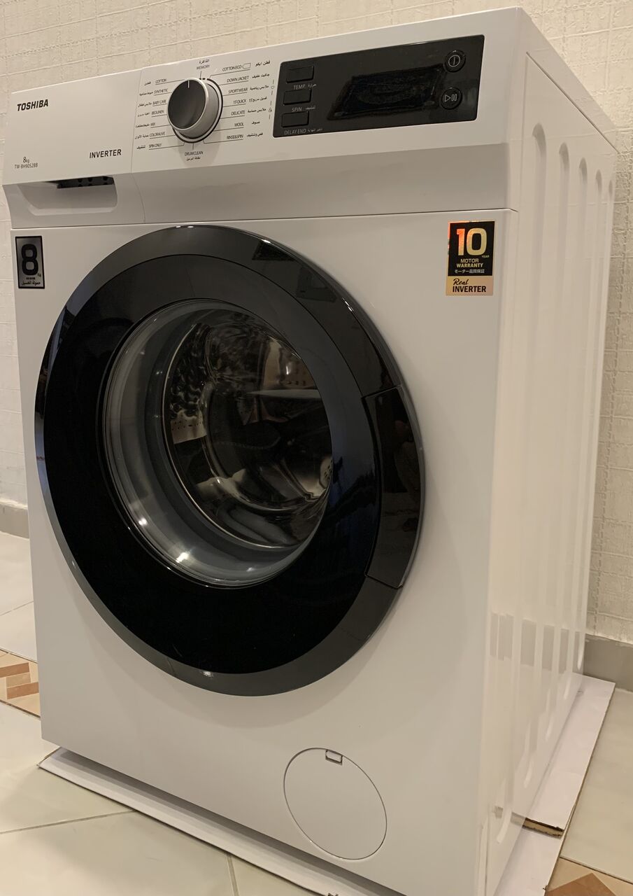 Jeddah, Appliances, SAR 800,  Toshiba Front Load Washing Machine 8KG