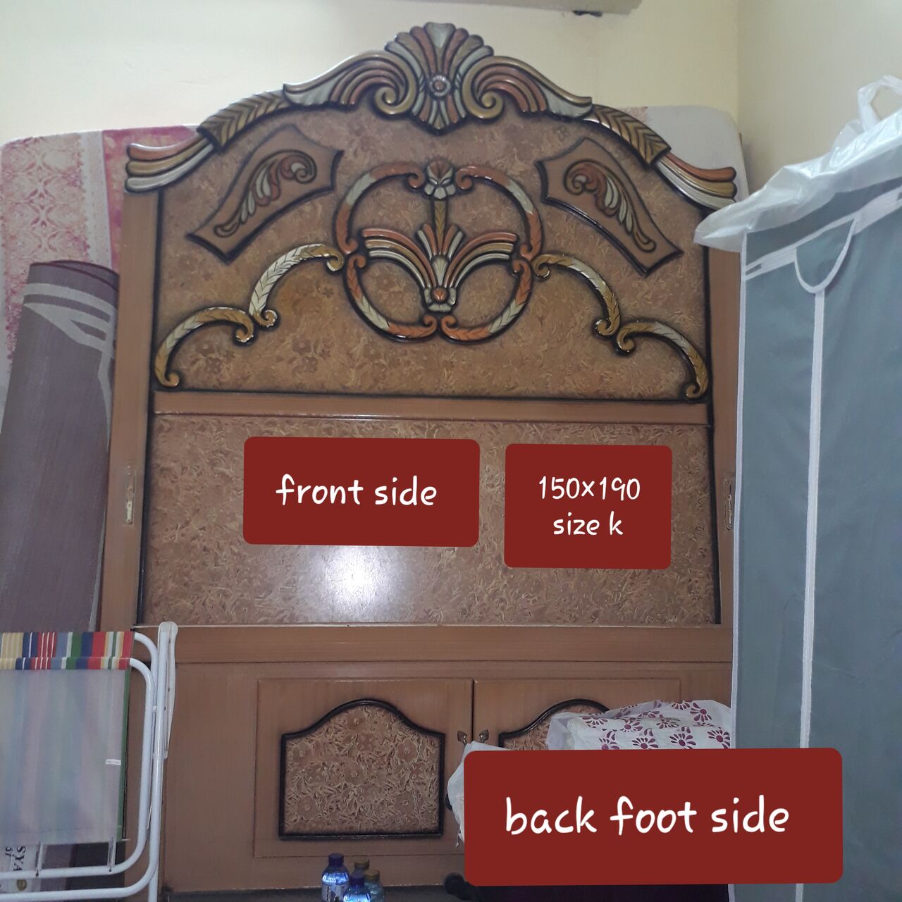 Busaiteen, Appliances, BHD 25,  Bed Medium Size 190×150 With Metres 25bd