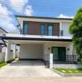 THB 46000,  50 Sq. Feet,  HR 10344 2-story Detached House For Rent, Centro On Nut-Suvarnabhumi, King Kaew 37, Near