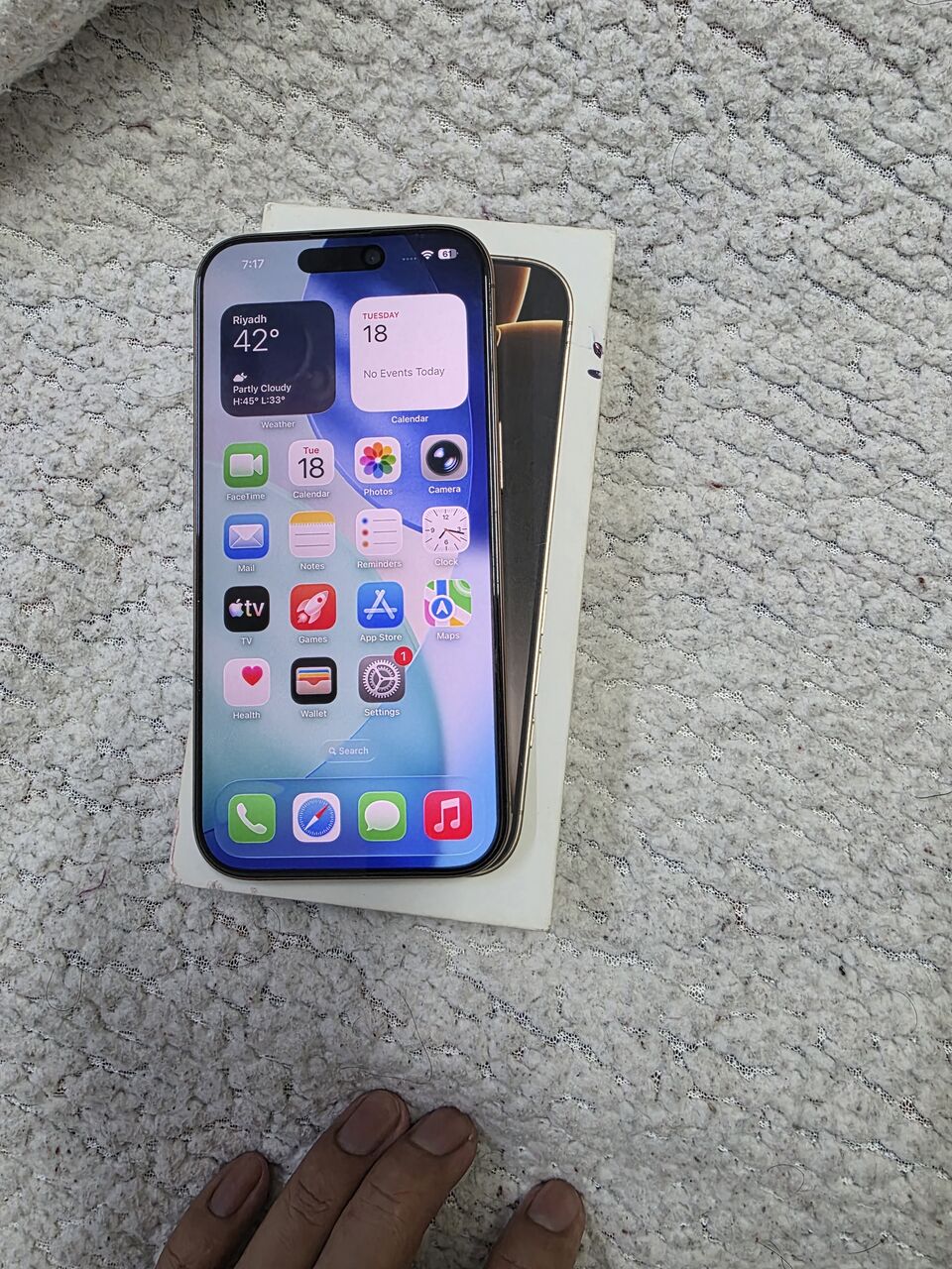 Khobar, Mobile Phones, SAR 2900,  IPhone 16 Pro 256gb Sale Swap 93 Battery Full Fresh Only Serious Buyer Contact