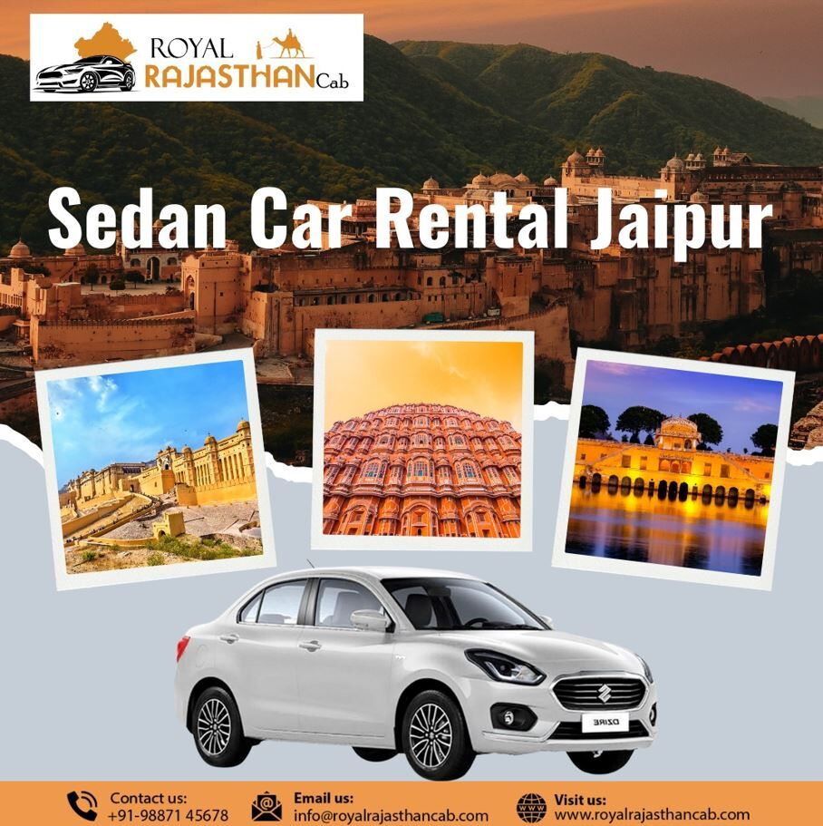 Jaipur, Travel, Sedan Car Rental Jaipur For Local & Outstation Travel