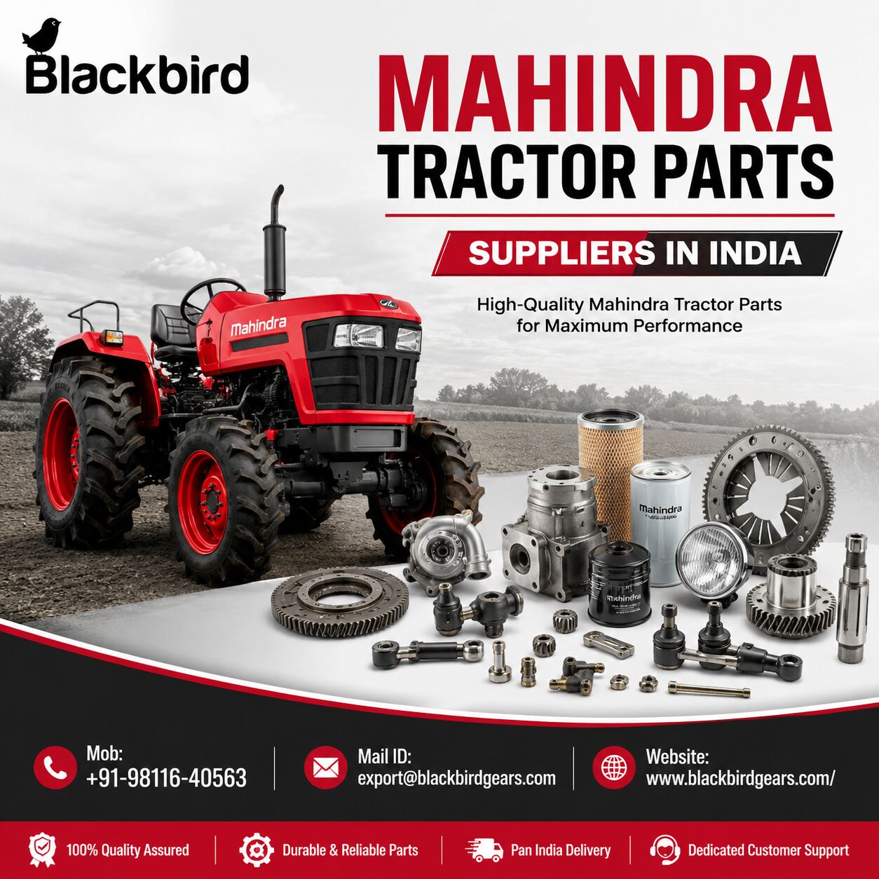 Mumbai, Business, Reliable Mahindra Tractor Parts For Agricultural Machinery