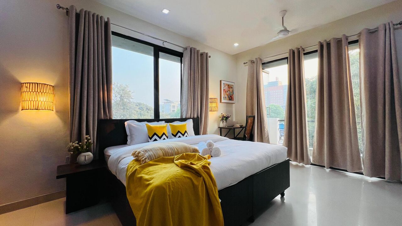 Gurgaon, Apartments, Flats, Houses & Villas, INR 3000/day,  Furnished,  Studio,  350 Sq. Feet,  Stylish Boutique Studios & Serviced Apartments Hotel!