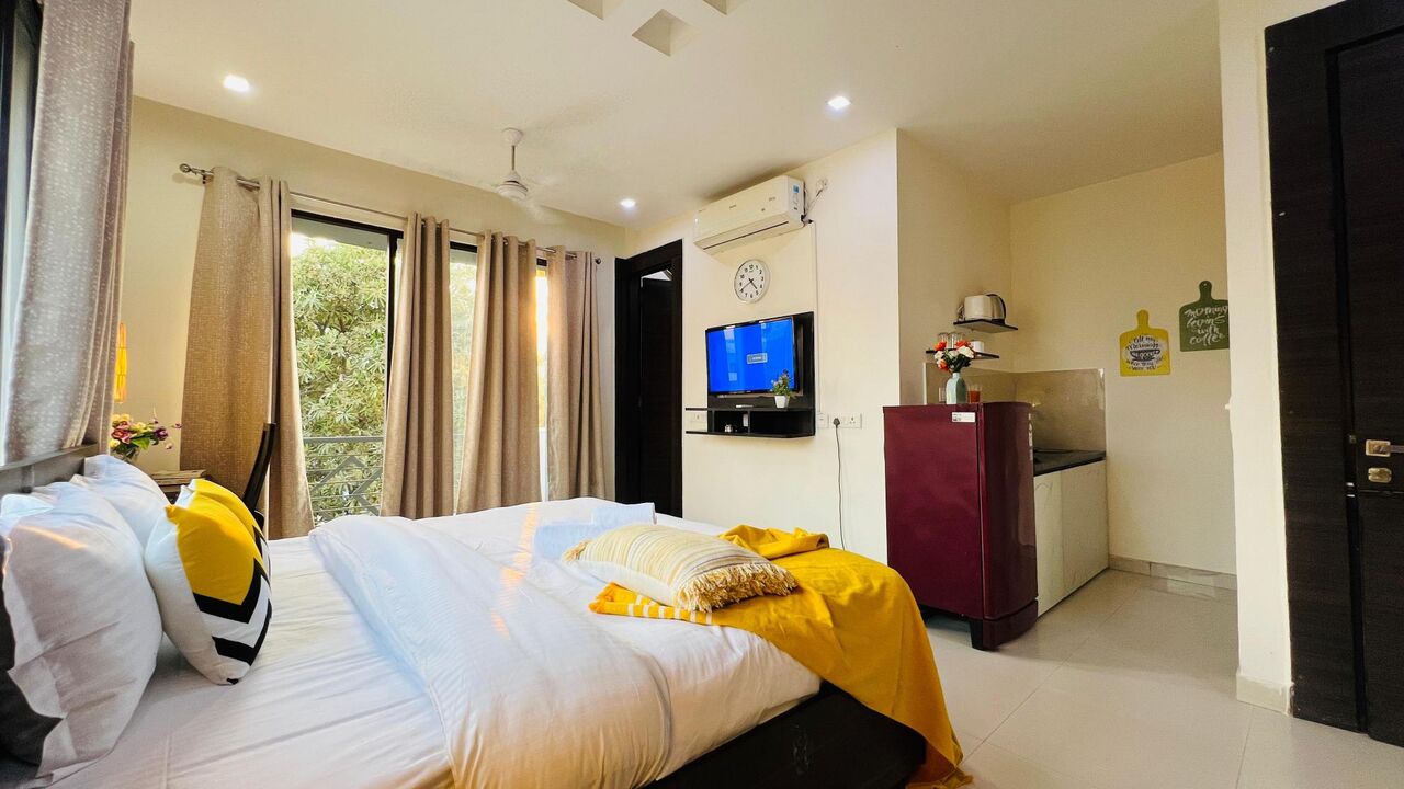 Gurgaon, Apartments, Flats, Houses & Villas, INR 3000/day,  Furnished,  Studio,  350 Sq. Feet,  Stylish Boutique Studios & Serviced Apartments Hotel!