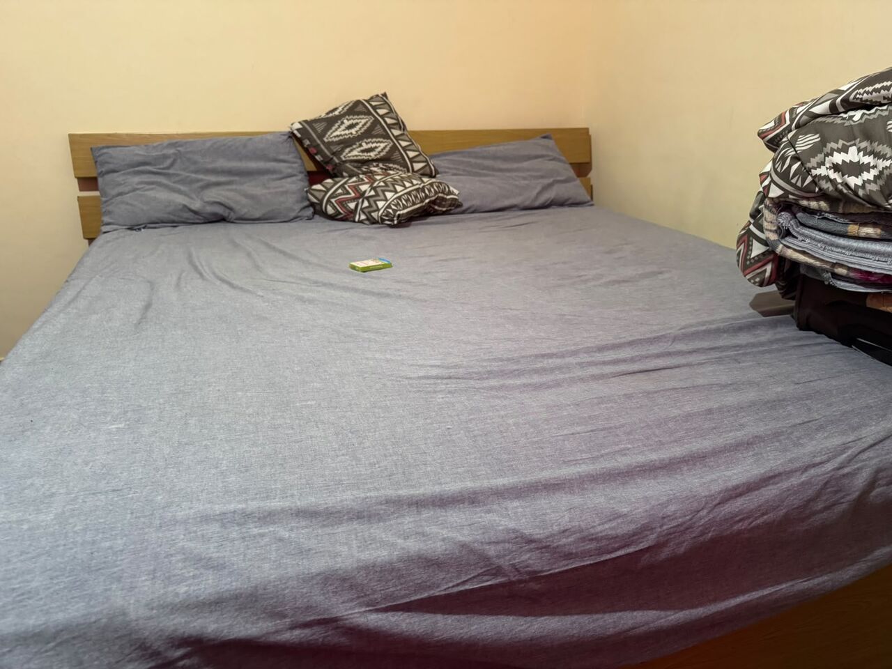 Al Safa, Free Items, Ikea Bed With Mattress , Very Good Condition
