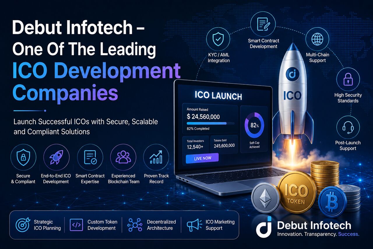 New York, Software Development, Debut Infotech &ndash; One Of The Leading ICO Development Companies