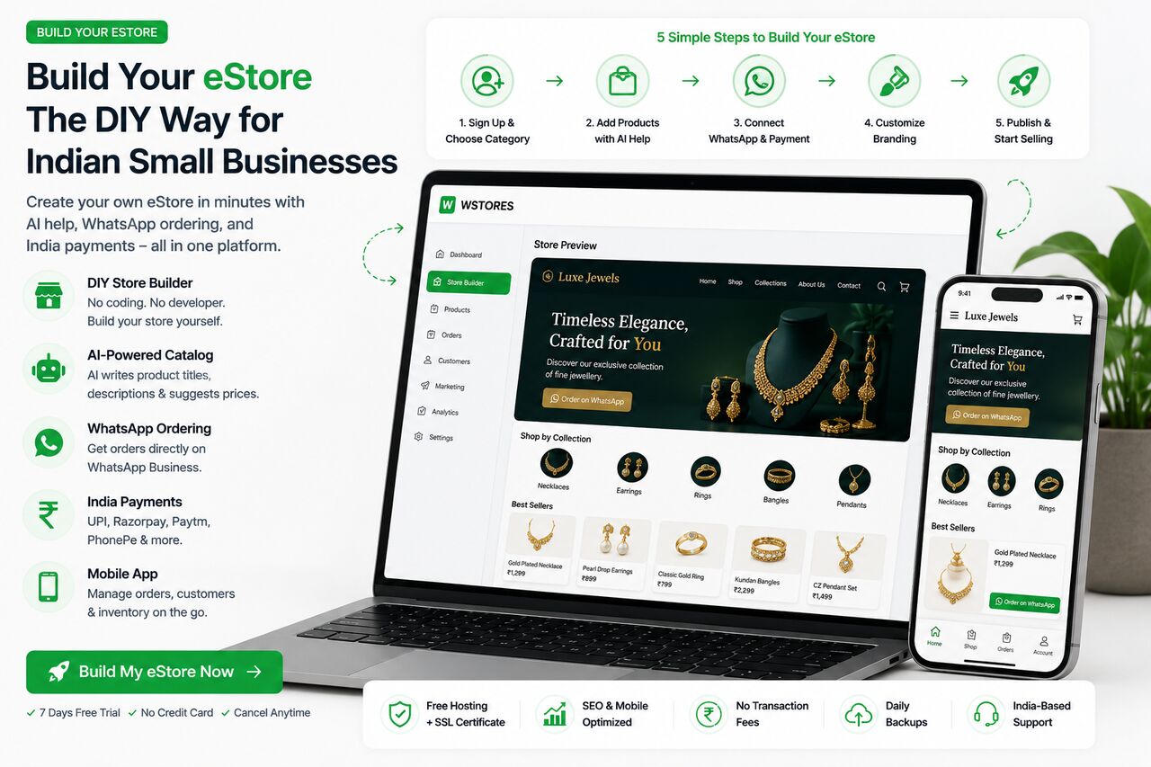 Ahmedabad, Marketing, Build Your EStore Without Technical Expertise