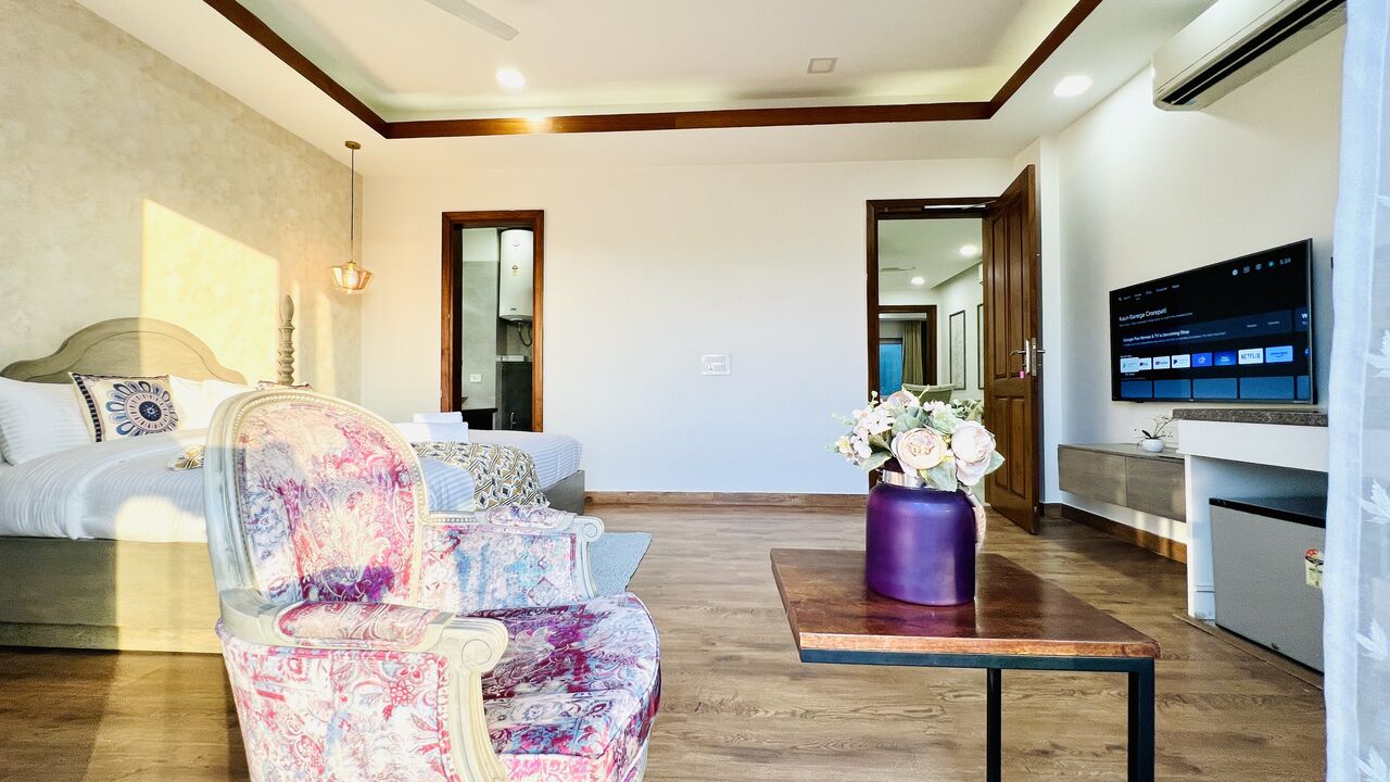 Gurgaon, Apartments, Flats, Houses & Villas, INR 3500/day,  Furnished,  Studio,  375 Sq. Feet,  Luxury Studio Apartment Gurgaon