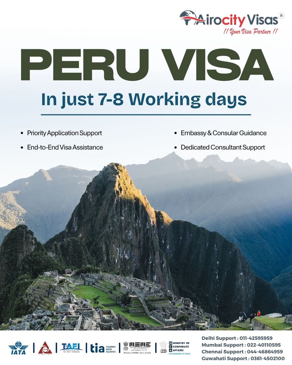 New Delhi, Travel, Reliable Peru Visa Support For Hassle-Free Travel Planning
