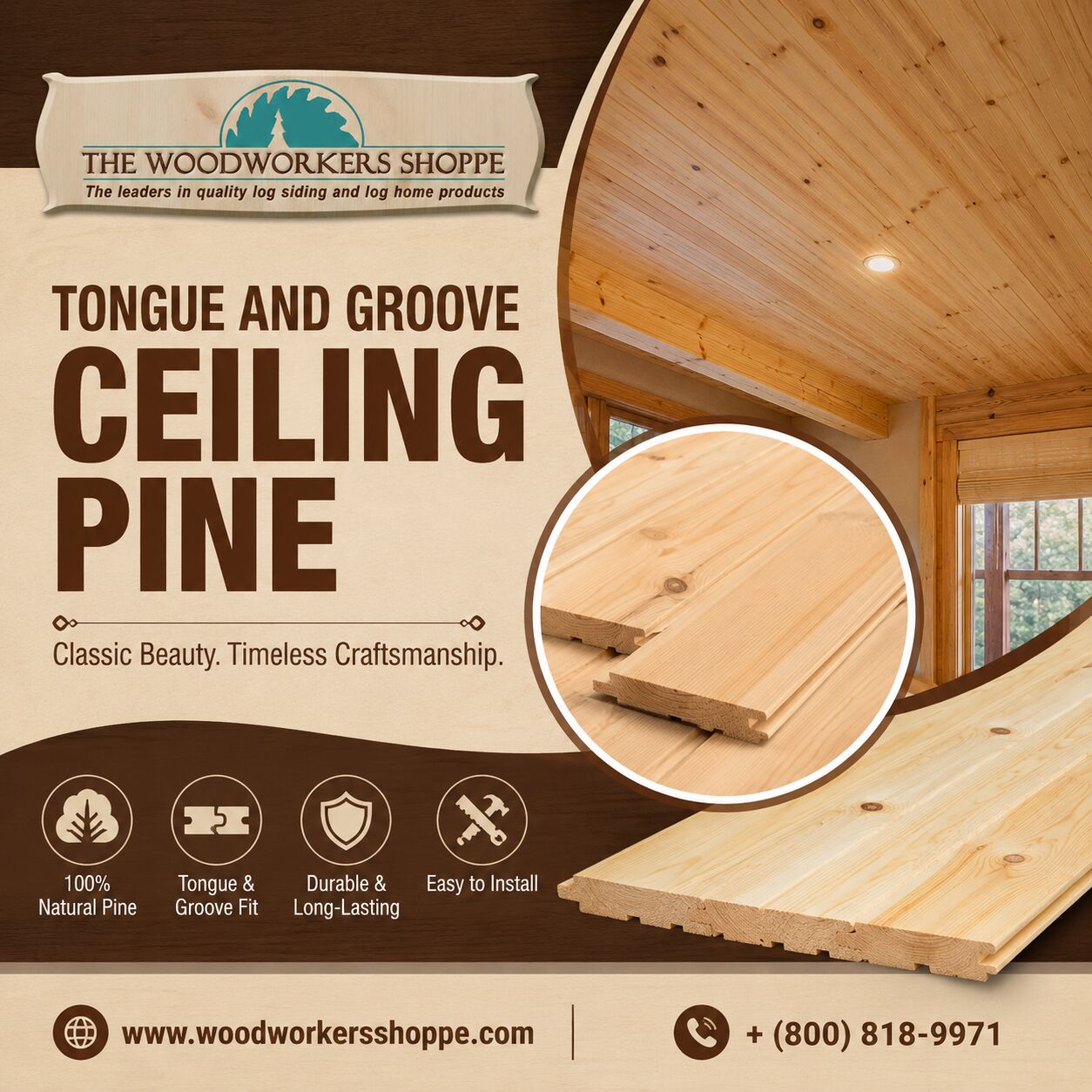 New York, Business, Where Can I Find Quality Tongue And Groove Ceiling Pine? Call (800) 818-9971