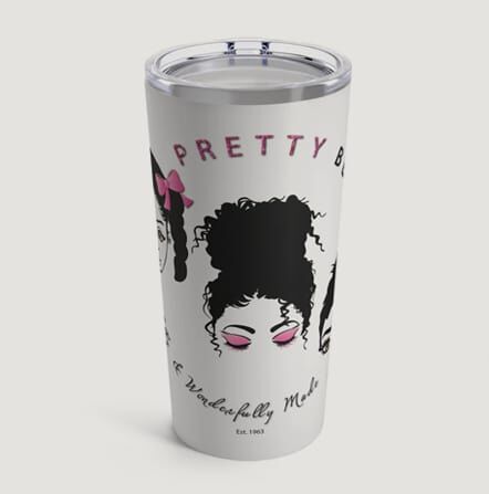New York, Clothing & Accessories, USD 25,  Buy 20 Oz Stainless Steel Tumbler Online In The USA | Pretty Black Landa
