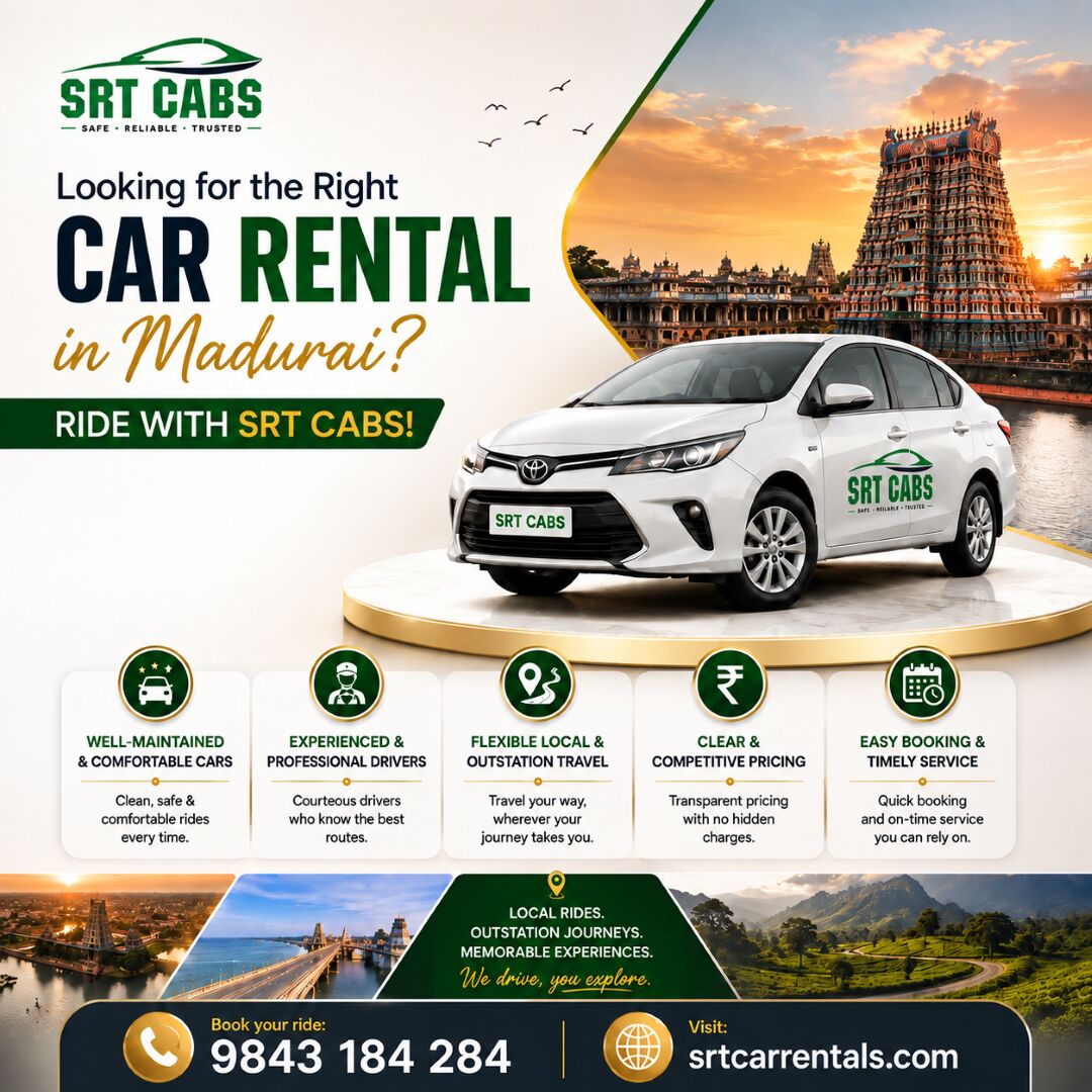 Madurai, Travel, Car Rental In Madurai: A General Overview For Travelers
