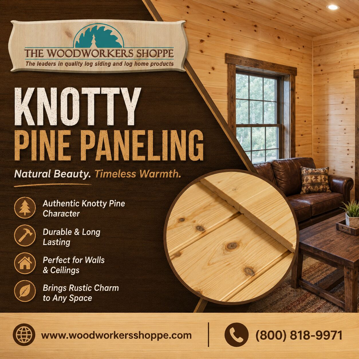 New York, Business, Where Can I Buy Quality Knotty Pine Paneling? Call (800) 818-9971
