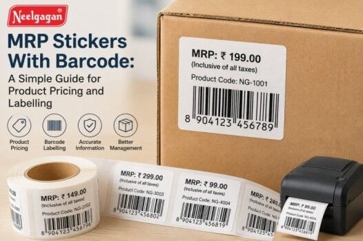 Mumbai, Materials, MRP Barcode Stickers For Easy Product Labelling