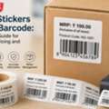 MRP Barcode Stickers For Easy Product Labelling