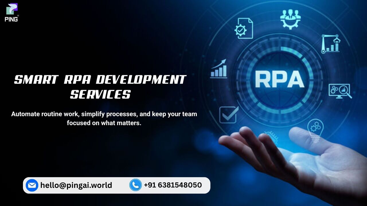 Kabul, Web Design & Development, Digital Transformation With Smart RPA Development Services Solutions