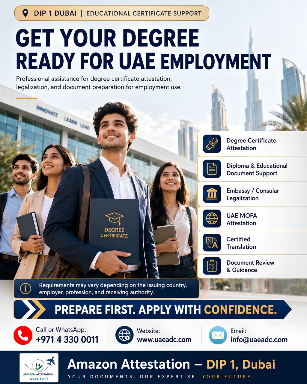 Dubai, Legal, Working In Dubai? Prepare Your Degree Certificate For Employment