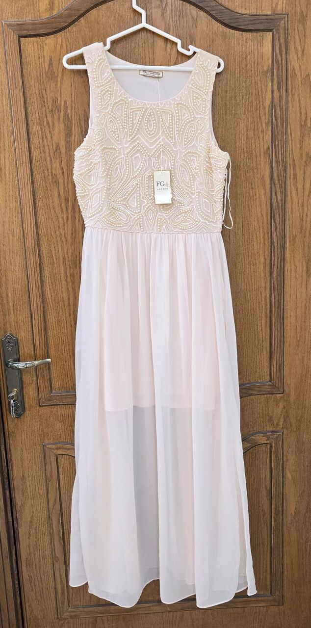 Jeddah, Household Items, SAR 175,  Elegant Fancy Maxi Dress By FG4. Size Large 14. Not Used