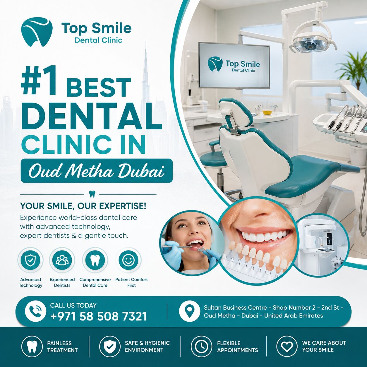 Dubai, Dental, Best Dental Clinic In Oud Metha Dubai