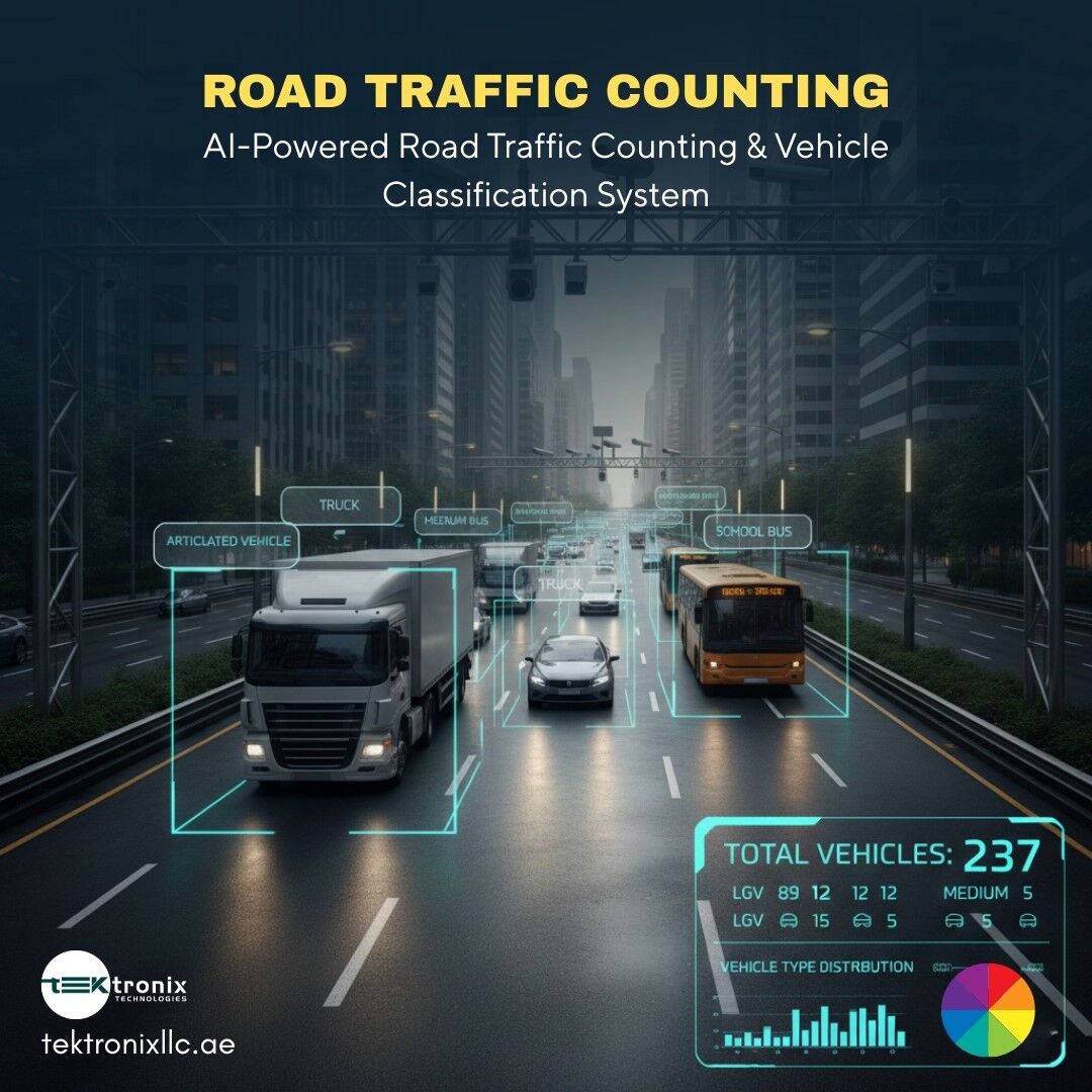 Dubai, Technical, Accurate Traffic Counts For UAE: Fuel Your Infrastructure Decisions
