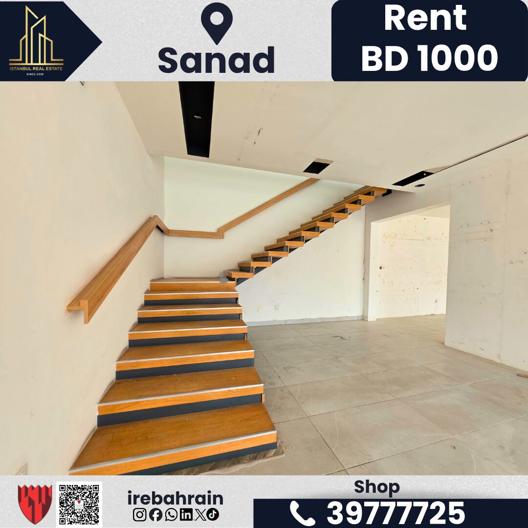 Sanad, Shops, BHD 1000,  220 Sq. Meter,  High-Facing Shop For Rent &ndash; Sanad | BD 1,000/-