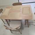 SAR 550,  Almost Unused Homebox Dining Table With 4 Chairs For Sale