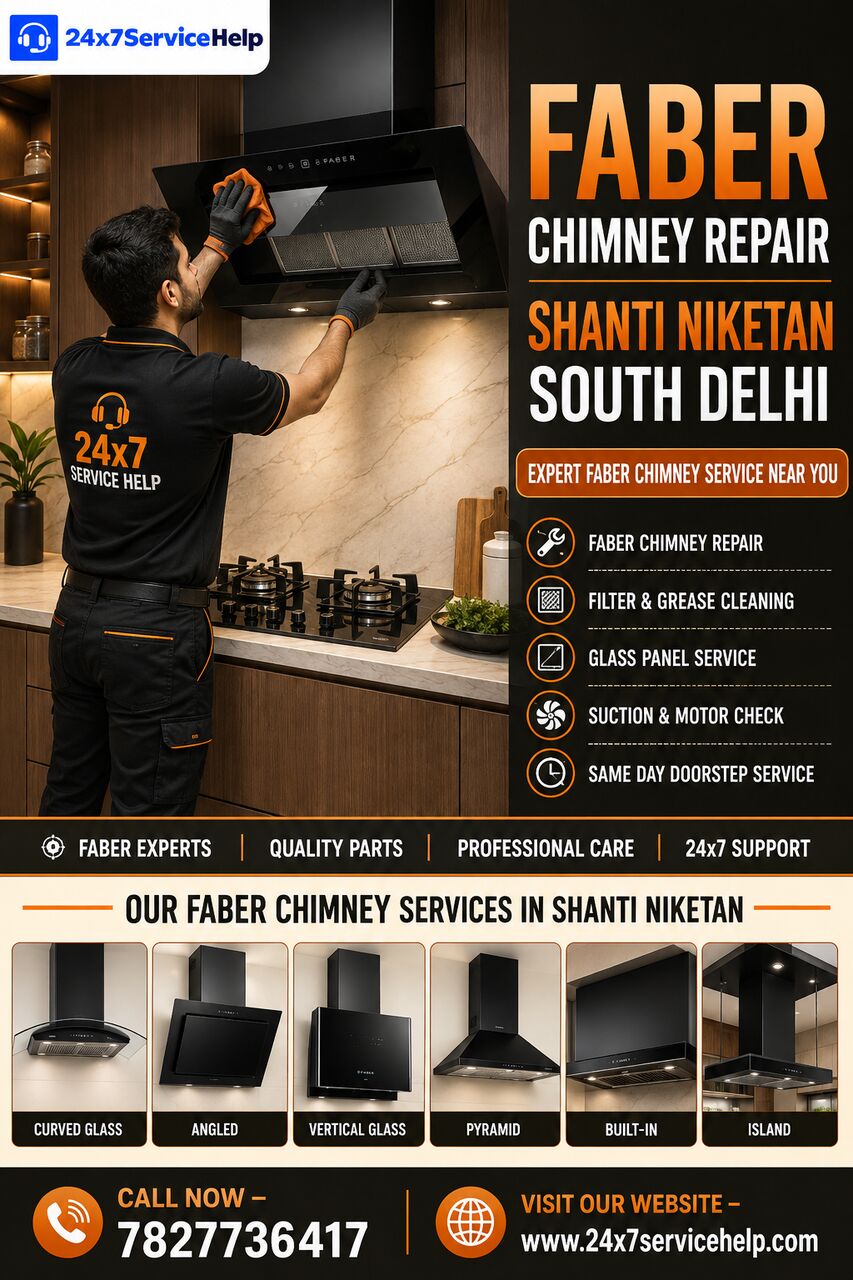 New Delhi, Appliance Repair, Faber Chimney Repair Service In Shanti Niketan South Delhi &ndash; Reliable Local Assistance