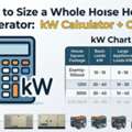 How To Size A Whole House Generator: KW Chart &ndash; Generator Vault