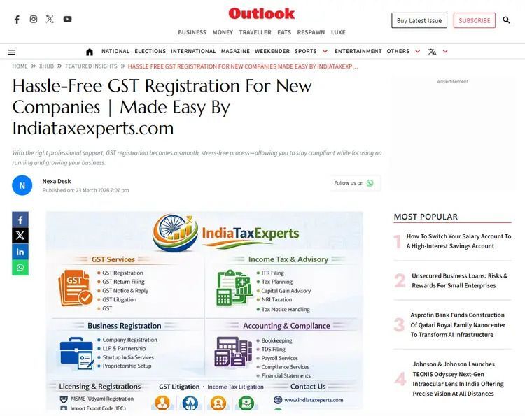 New Delhi, Financial, GST Litigation Consultant In North Delhi