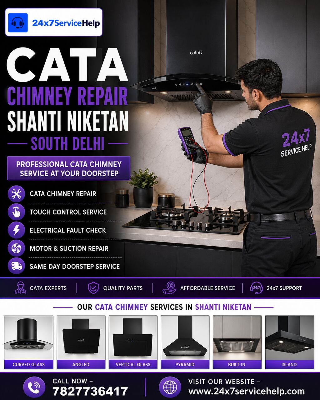 New Delhi, Appliance Repair, Cata Chimney Repair Service In Shanti Niketan South Delhi &ndash; Professional Service Support