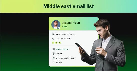 New York, Business, Find Middle East Business Email List For B2B Growth