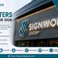 3D Letters For Outdoor Sign