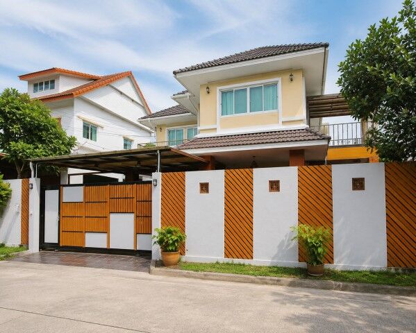 Bangkok, Villas, THB 17999,  79 Sq. Feet,  Khum Klao 2.9 Km. Rat Uthit Min Buri MRT Suwinthawong 3.1 Km. Mansion, 2-story Detached