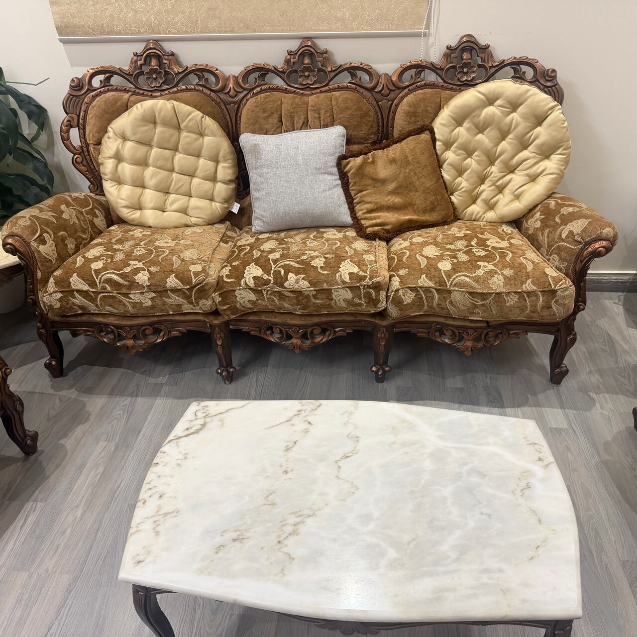 Al Nuzha, Furniture, SAR 500,  FOR SALE - Under Warranty Moving Out , Sofa , Tables Etc
