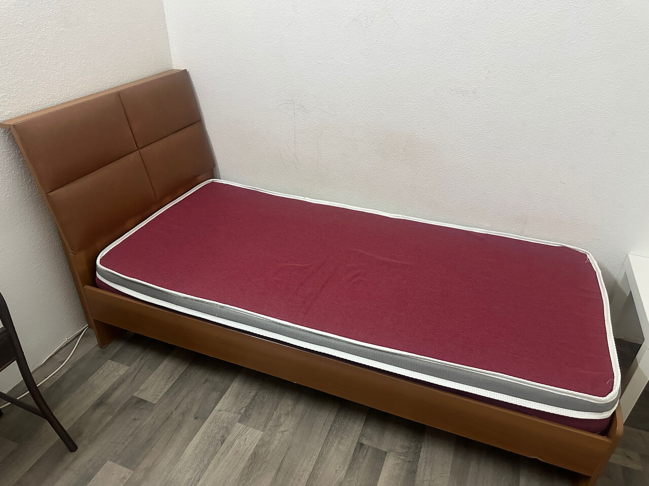 Jeddah, Furniture, SAR 250,  🛏️ Single Bed + Mattress For Sale