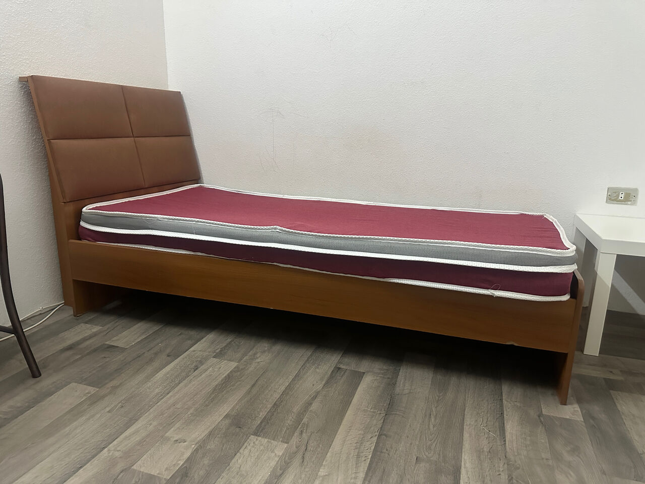 Jeddah, Furniture, SAR 250,  🛏️ Single Bed + Mattress For Sale