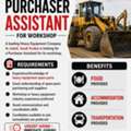 Assistant Purchaser- Heavy Equipment Spare Parts