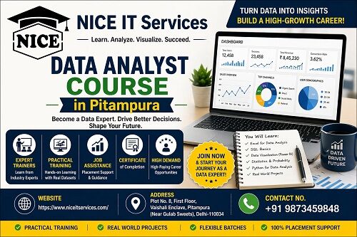 New Delhi, Education, Join A Job-Oriented Data Analyst Course In Pitampura Today