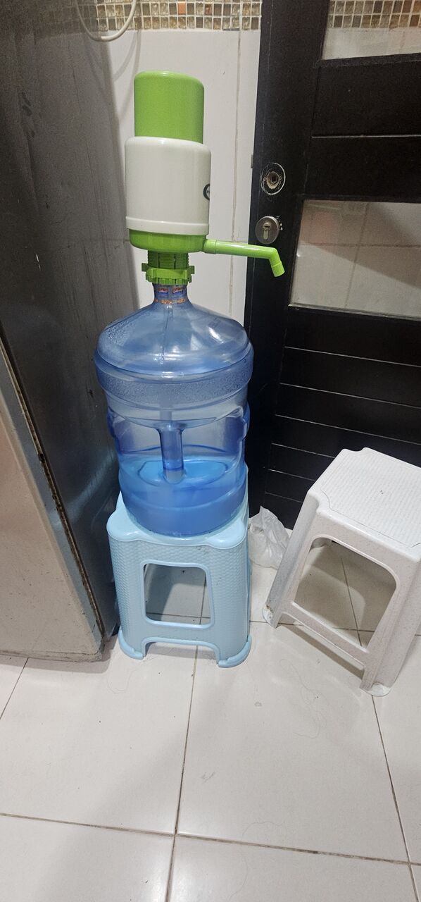 Ras Rumman, Furniture, BHD 8,  Table With 4 Plastic Chair And Water Can With Dispenser