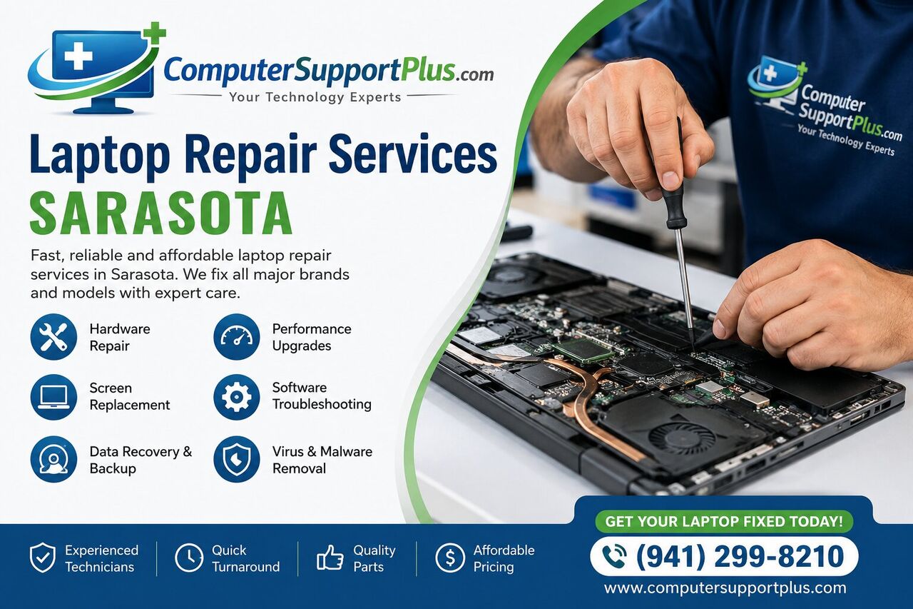 New York, Computer, Laptop Repair Services In Sarasota