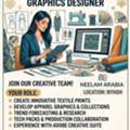 SENIOR TEXTILE & FASHION GRAPHIC DESIGNER
