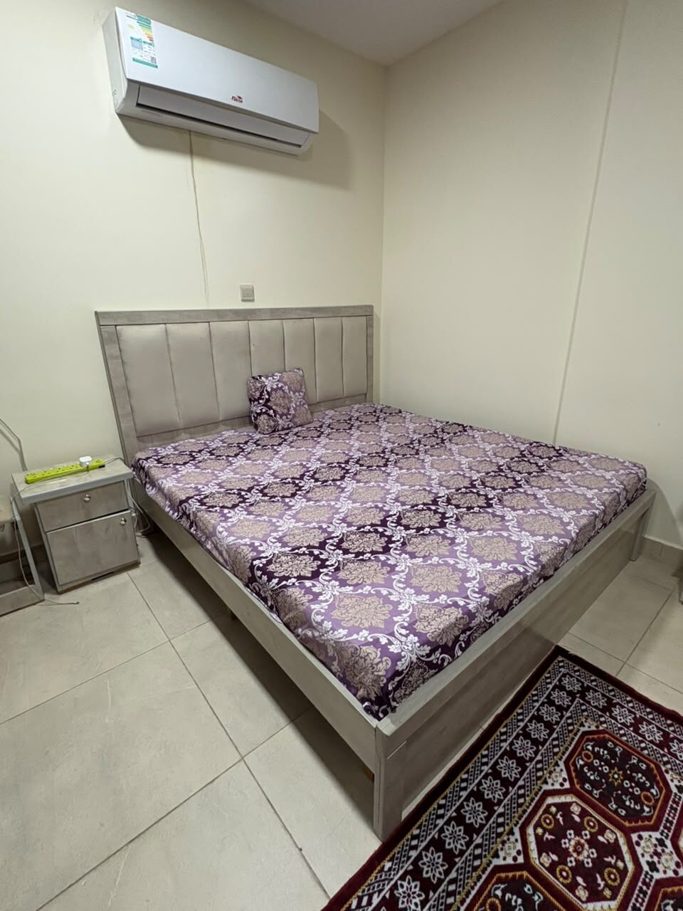Al Khobar Al Shamalia, Furniture, SAR 1100,  King Size Bed Set With Wadrobe For Sale- Khobar Shamalia