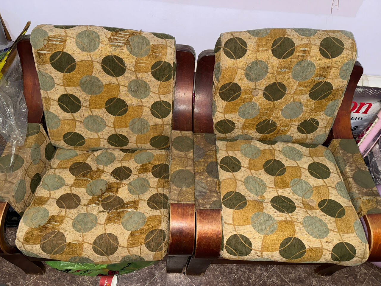 Jeddah, Furniture, SAR 100,  Sofa Singles  3pcs For Sales(0504526570)