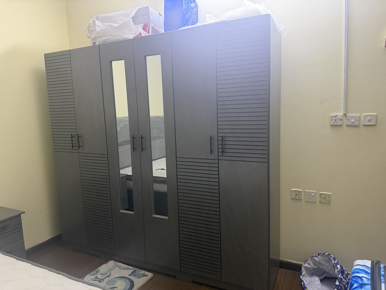 Riyadh, Furniture, SAR 2500,  SAR 2500 - Bed Room Furniture Set(Cot, Home Box Pocket Spring Mattress, Cup Board Set)