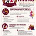 PERFORMING ARTS TEACHER AND TEACHER ASSISTANT