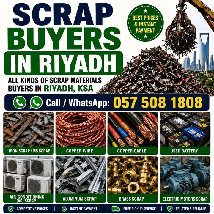 Al Olaya, Items Wanted, Riyadh Scrap Dealers 0575081808