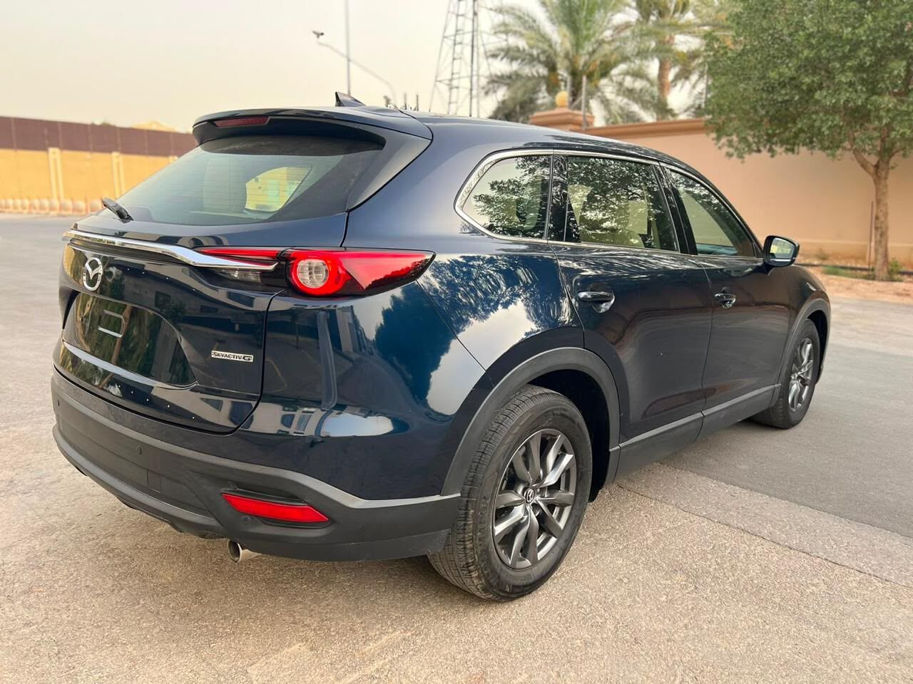 Riyadh, Vehicles, Cars & Trucks , SAR 98000,  MAZDA CX9 AWD SKYACTIVE BLUE,  2023,  Automatic,  84000 KM,  FULL OPTION