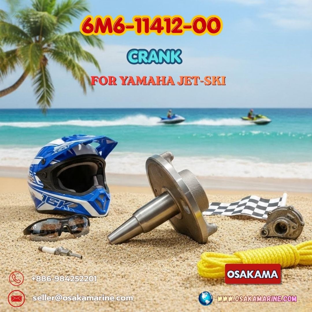 Caracas, Auto Parts, VEF 99999,  Crank 6M6-11412-00 For Yamaha Jet Ski / PWC Crank Wave Runner